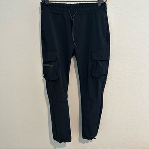 ZARA Black jogger cargo pants